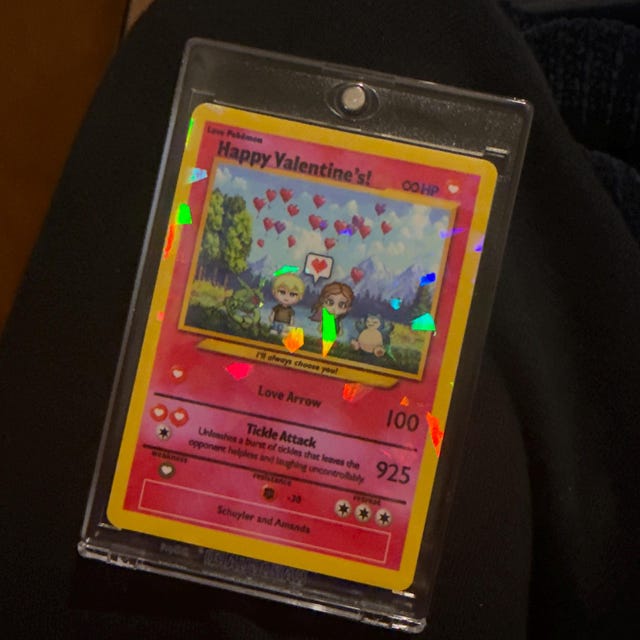 Pokemon Valentine's Day Card, Custom Pokemon Card, Boyfriend Gift, Girlfriend Gift, Custom Pokemon Present, Valentine's Day, Valentines Gift - Etsy Pokemon Valentine's Day Card, Custom Pokemon Card, Boyfriend Gift, Girlfriend Gift, Custom Pokemon Present, Valentine's Day, Valentines Gift - Etsy