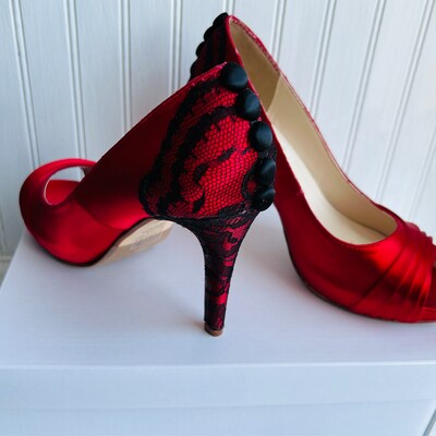 navy blue wedding shoes