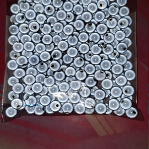 25 Mixed Color 3D Illusion Acrylic Miracle Round Beads – 14mm – Spacer Crafts DIY