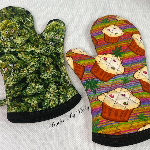 Toasty Oven Mitt, PDF Sewing Pattern, Quilted Oven Mitt Pattern 