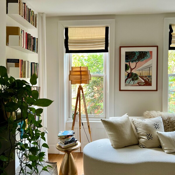 Custom Pelmet, Custom Box Valance, Fabric Millennium, Geometric Pattern ...