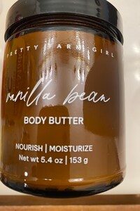 vanilla bean tallow body butter | organic moisturizer