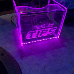 LED Glowing Gift Card Box ...10 W X 12 H ... With - Etsy