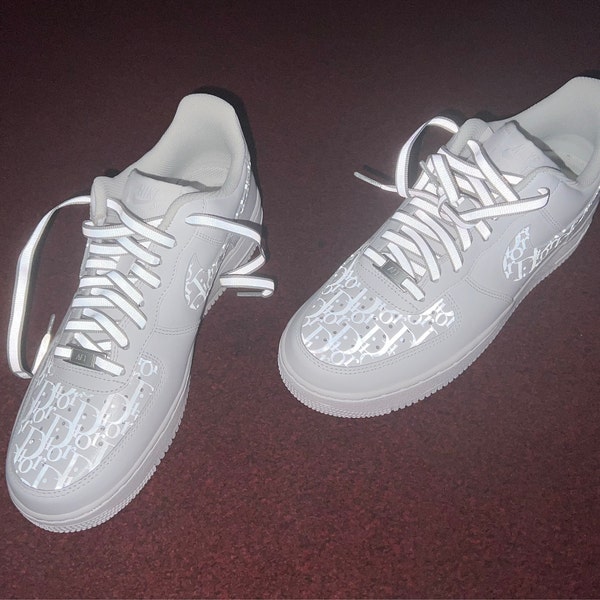 customised black air force