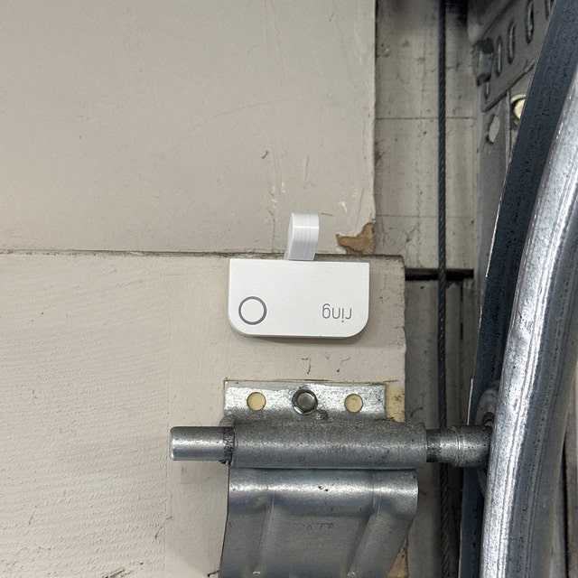 Garage Door Bracket For Ring Alarms Contact Sensors(2nd Gen), Easy-to-Install Garage Door Safety Accessory