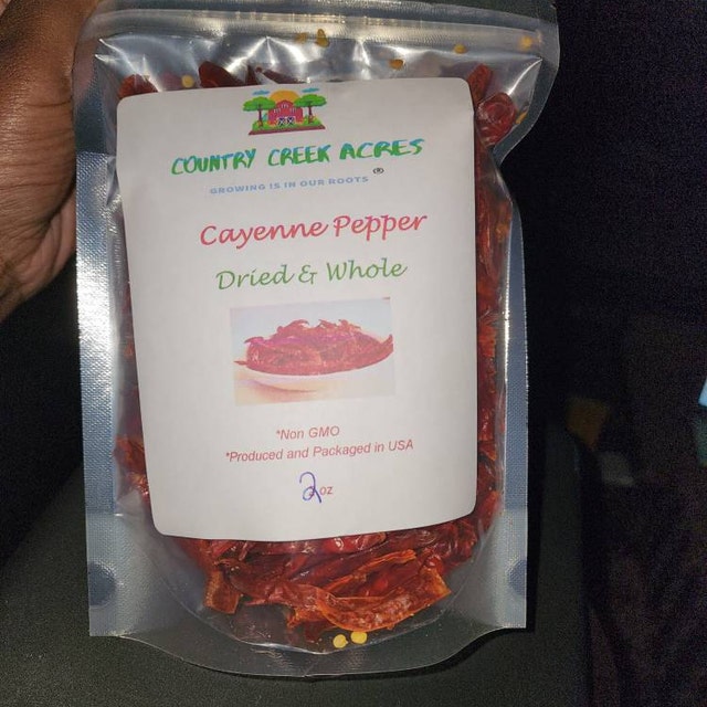 Whole Dried Cayenne Peppers - 16oz Bag Of Spicy Red Chili Peppers For Cooking