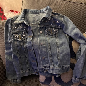 Momma Denim Jacket Mini Jean Jacket Custom Kids' Denim - Etsy