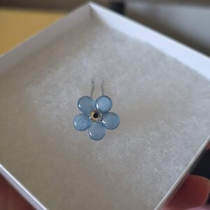 Bride Wars 'something Blue' Flower Hair Pin: Bridal Crystal
