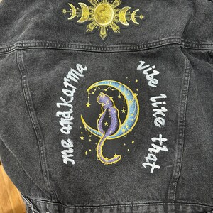 Alice In Wonderland Cheshire Cat Iron On/Sew On Ebroidered Patch 8.5 - Foto 11