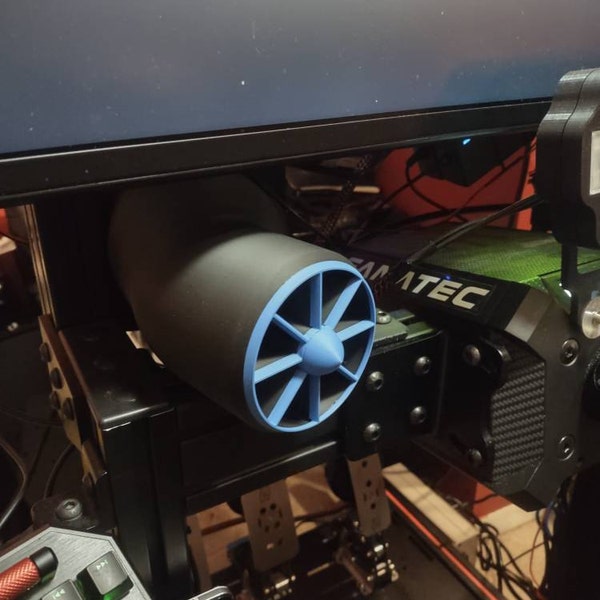 Sim Racing Wind Simulation Ducts (DIY) - 120mm or 140mm Fans - Etsy