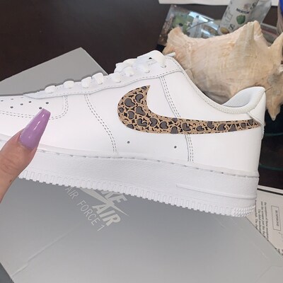 custom painted air force 1's