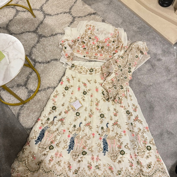 bandhani wedding dress