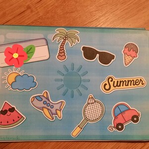 Printable Beach Outfit for Paper Dolls Clothes Printable DIY - Etsy