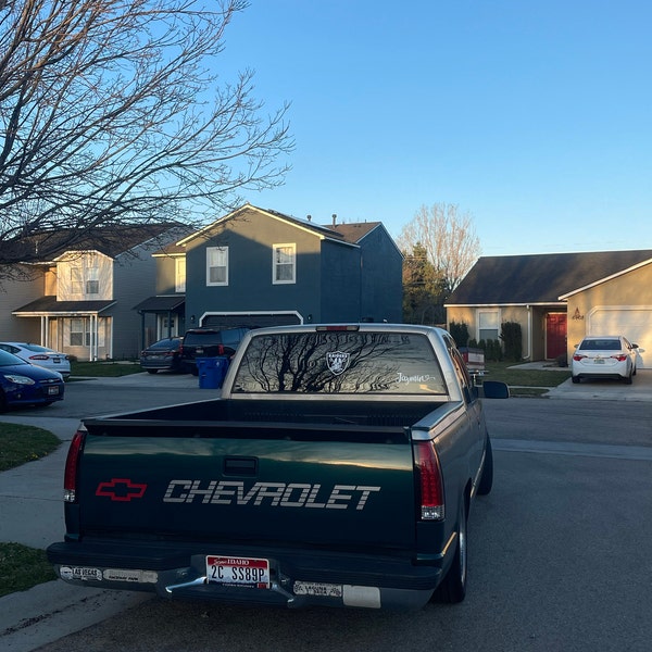 Chevrolet S-10 Chevy S10 Tailgate Letter Replacement Decals / Sticker ...