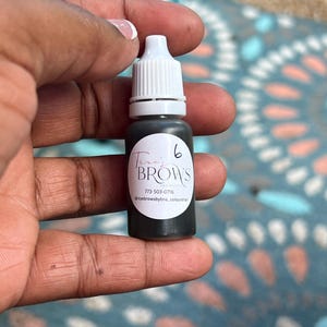 Eyebrow tint, “NO WIPE OFF” tint gel, eyebrow tint kit