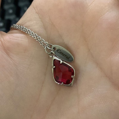 Eye of Elena Inspired Necklace Throne of Glass Bookish - Etsy