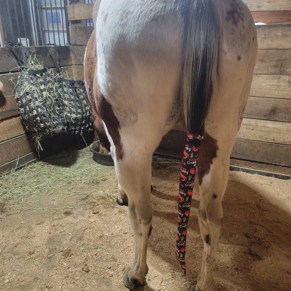Sac à Queue Pour Cheval – Fait Main – Tail Bag – Protège-queue Américain