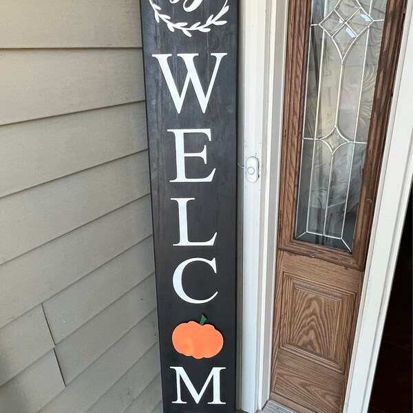 Welcome Sign With Interchangeable Designs - Etsy