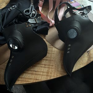 ペスト医師マスク - メガネ対応マスク - ペスト医師コスチューム
