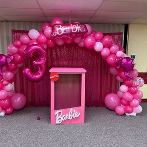Pin by vivi hernandez on deco  Girls barbie birthday party, Barbie party  decorations, Barbie theme party