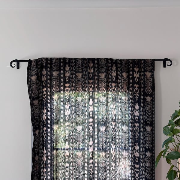 Custom Length Curtain Rods - Etsy