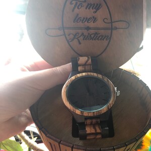Personalized Wooden Watch Housewarming Gift Personalized | Etsy