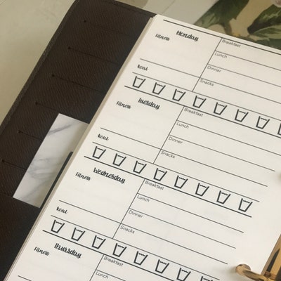 PRINTED POCKET SIZE Check Register Inserts Printed Planner Insert 3.19 ...