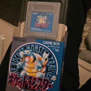 Pokemon Blue Japan - Reproduced Replacement Box | Case