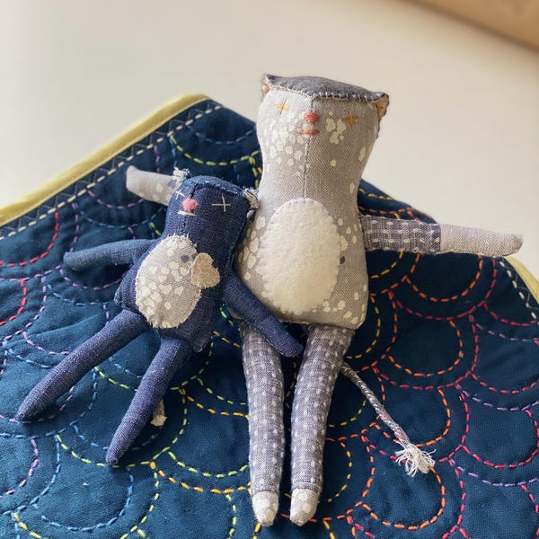 Cat Doll Sewing Pattern : Mr. Socks - Etsy
