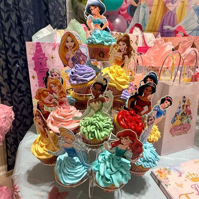 ディズニープリンセスカップケーキトッパー20個セット - Etsy 日本