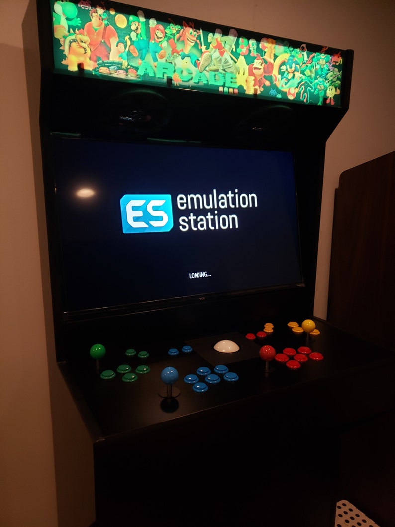Arcade setup shared by Peter Sidiropoulos