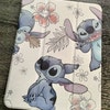 Flower Cute Stitch iPad Case With Apple Pencil Holder Cover for iPad ...