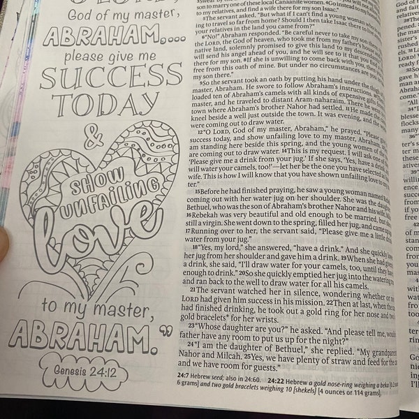 Journaling Bibles Pink Journaling Bible Creative Journaling Bible Gift