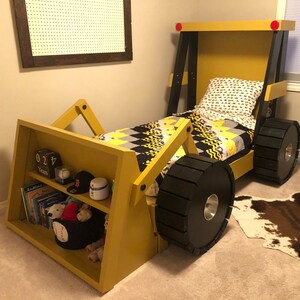 kids digger bed