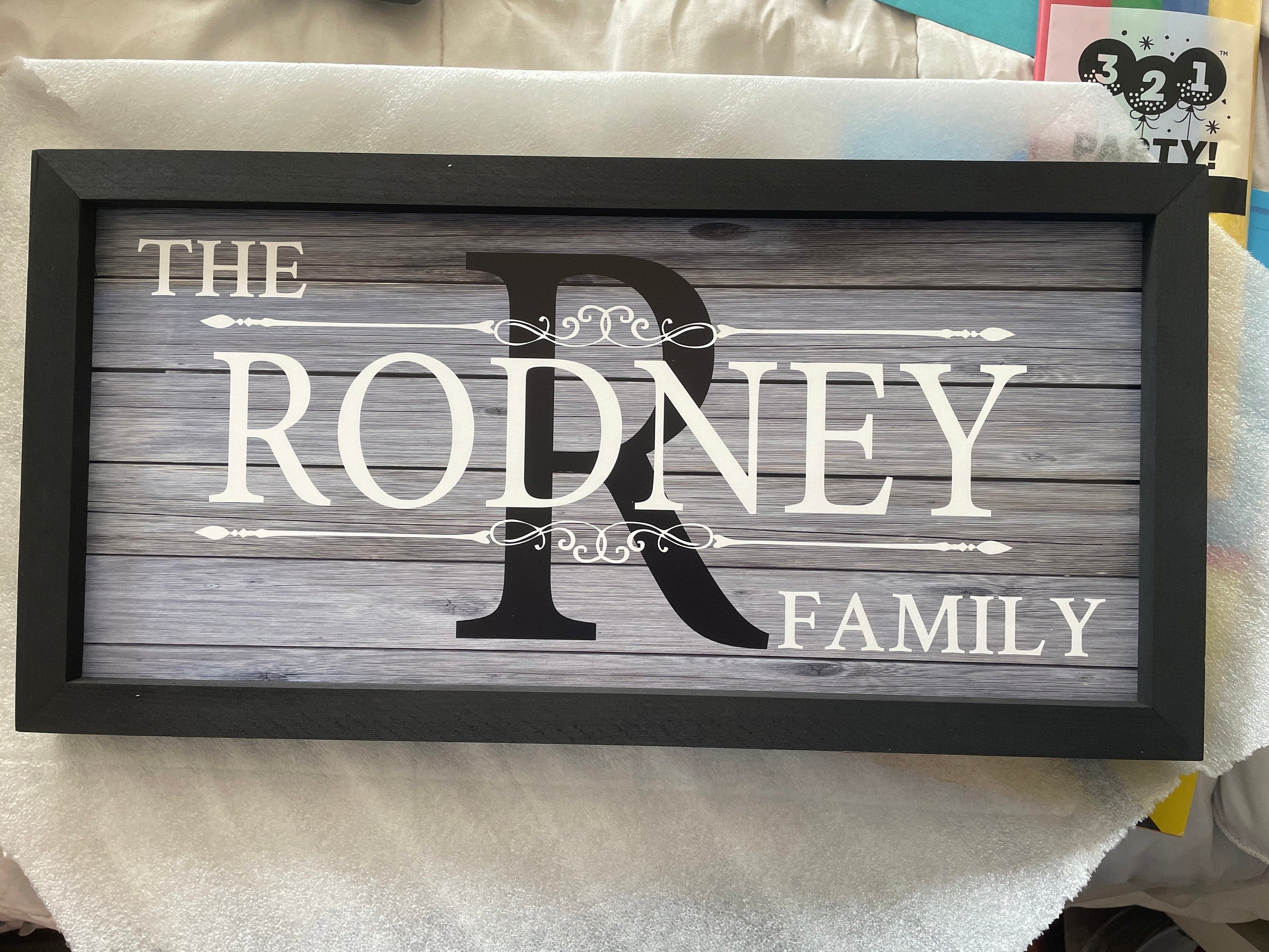Family established wood personalized signLast name established signcustom family name sign