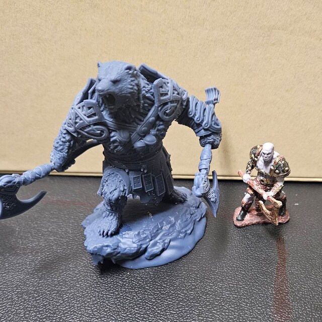 d*3様 world of miniature bears GUILOY　オート Next Level Miniatures: Werebear | Loose Miniatures