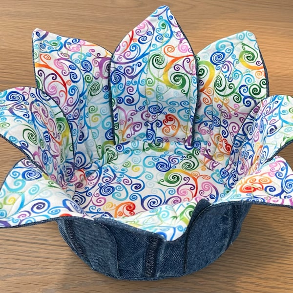 Fabric Basket Sewing Pattern and Tutorial, Pdf, Sew Basket in 3 Sizes ...
