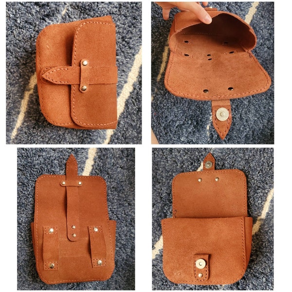 Leather Hip Bag Pattern Belt Bag Pattern Pdf Download Leather Pattern ...