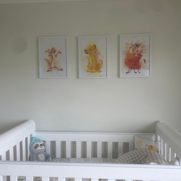 Super Mario Wall Art Bedroom Decor Set 6 Watercolor Art Prints ...