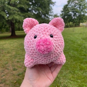 Pattern Instructed Pig Funny Pig Pattern Piggy Pattern Cute - Etsy