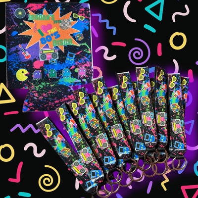 Retro 80s Digital Files, SVG PNG JPG, Clipart, Cut Files, Printable ...