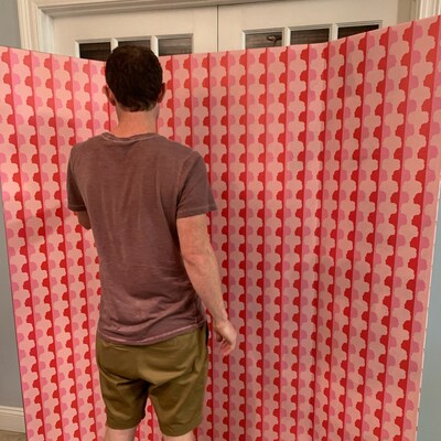 Removable Wallpaper / Mirror Mirror Face Print / Perfect for Renters