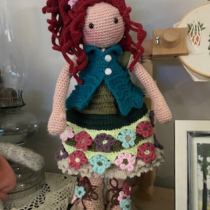 Crochet Pattern for Doll ESJA, Pdf deutsch, English, Français ...