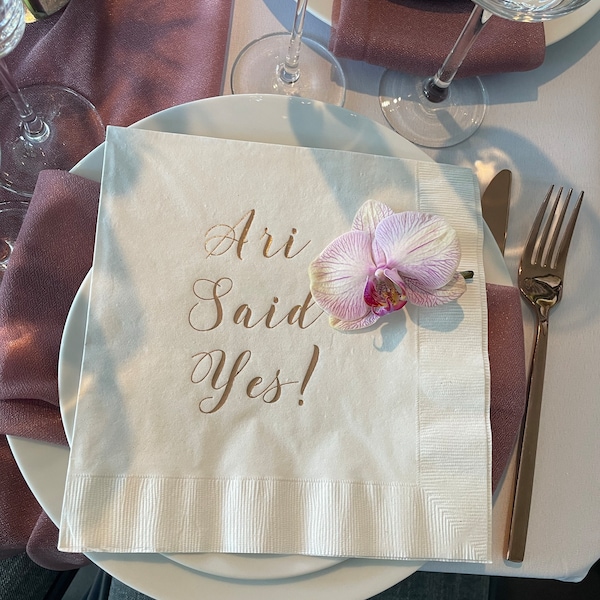 Personalized Cocktail Napkins, Design Your Own Napkins, Wedding Napkins ...