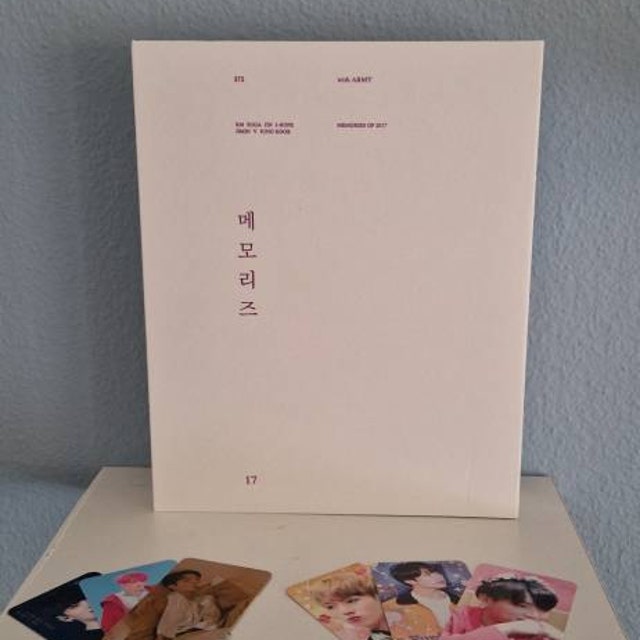 BTS Opened Memories of 2017 DVD Full Package With 1 Random