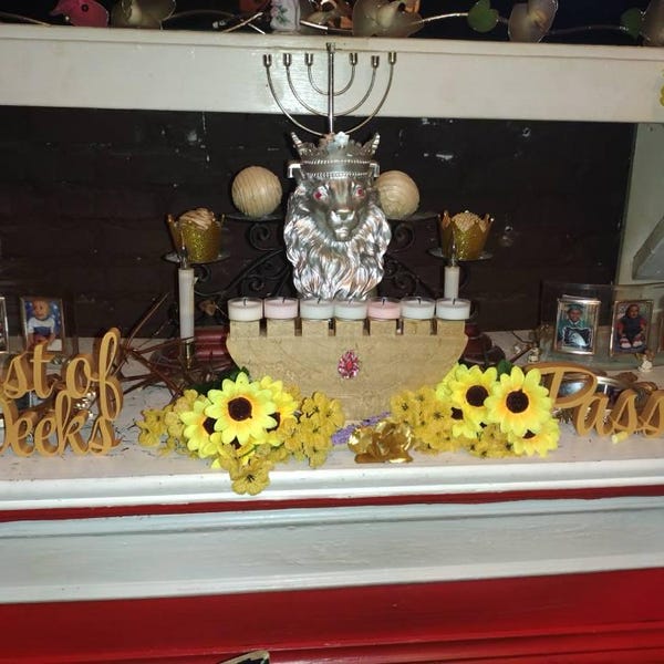 Feast of Tabernacles Freestanding Sign Decor | Sukkot Feast Days Table ...