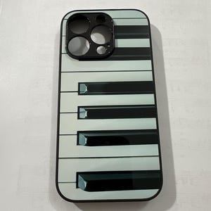 Elegant Piano, Music Keyboard Case, iPhone 17 16 15 14 13 Max Mini