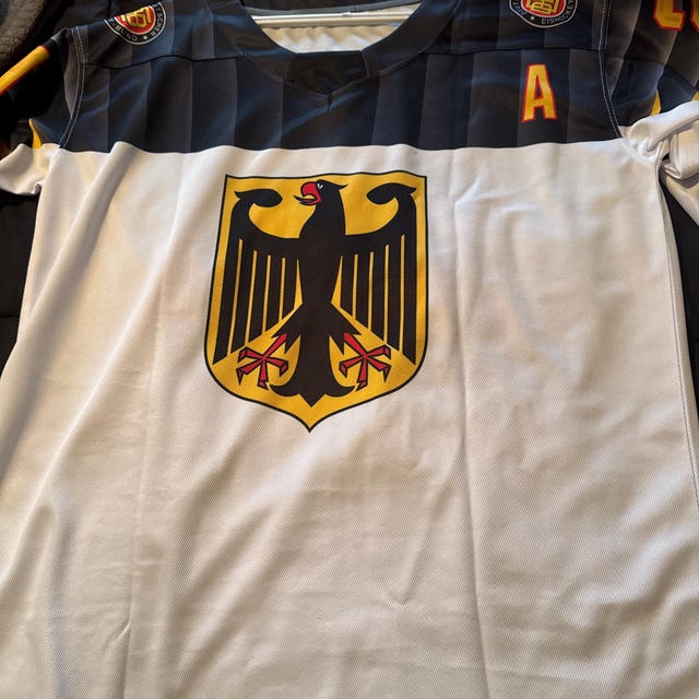 Maillot Ice Hockey Glace Loisacha Eisbrecha Fraundorfer 22 Taille XL