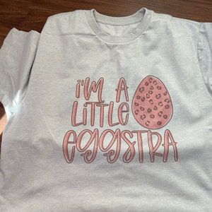 Easter SVG, Im a Little Eggstra Svg, Eggstra Svg, Funny Easter Svg ...