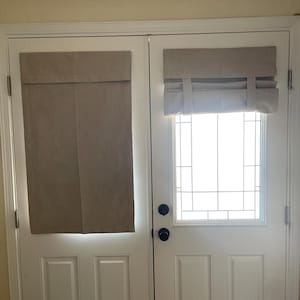 Image showcasing Customize Faux Roman Shades, Window Valance, Botanical Bohemian - Etsy